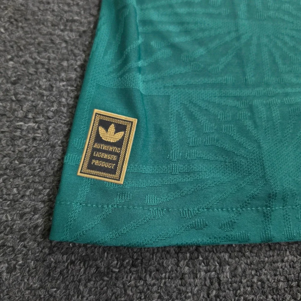 Adidas Mexico De Oro Soccer Jersey Mens Large Green Gold Vega Football Shirt NEW